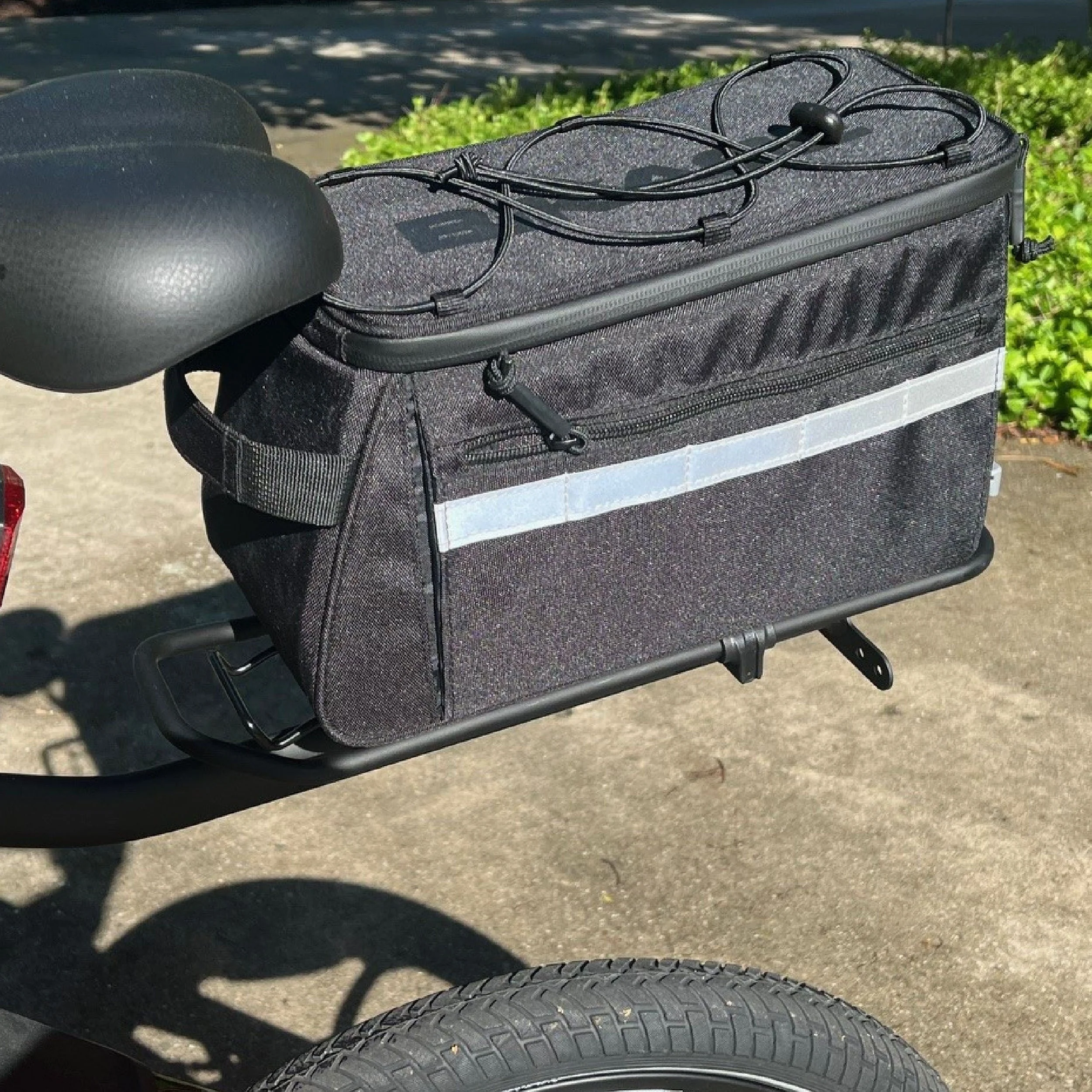BiKASE MIK Trunk Bag Big Momma Bicycle Rack Bag - Image 7