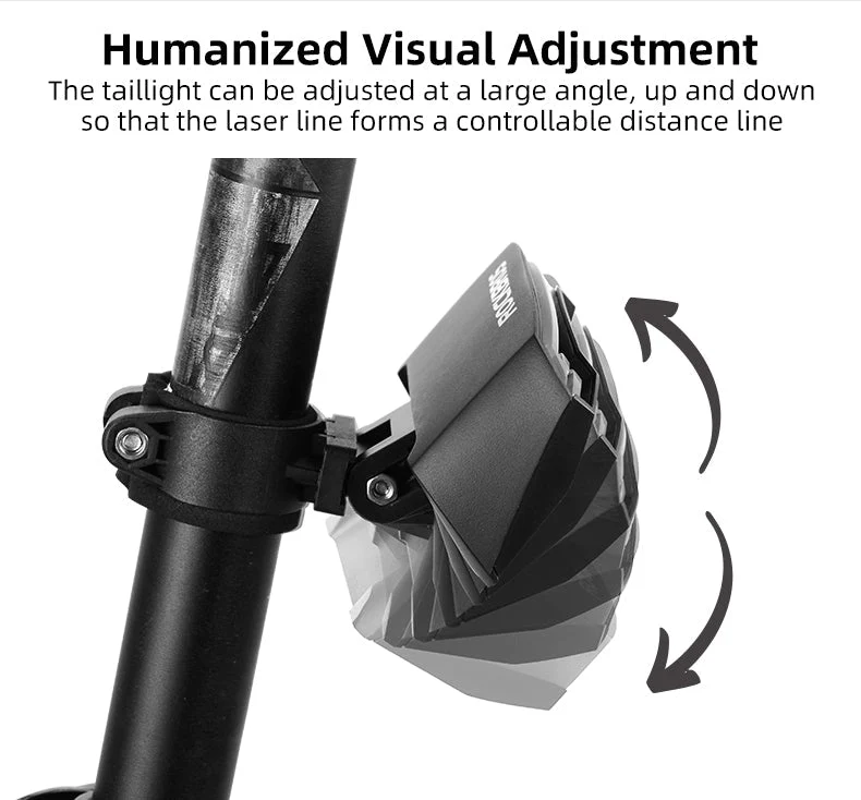 ROCKBROS Bicycle Rear Light with Saddle Fitting & Remote Control LKWD-R1 - Image 8