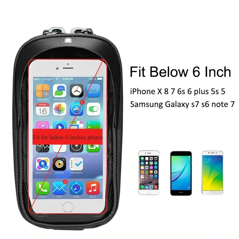ROCKBROS Cycling Frame Front Tube Smartphone Case - Image 5