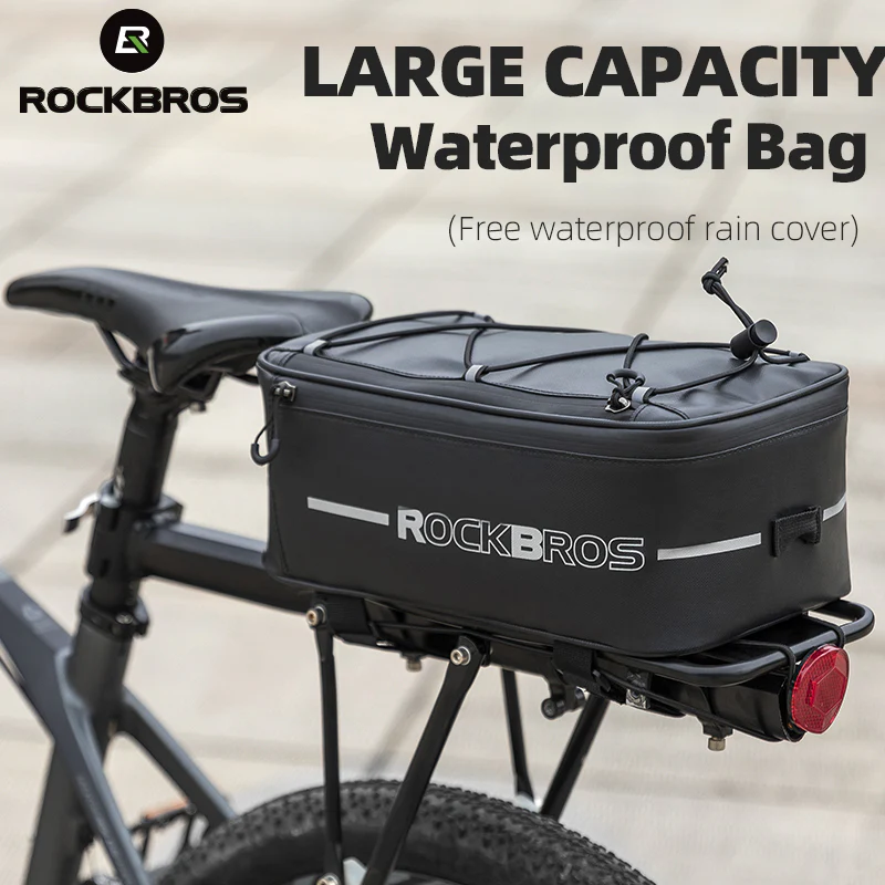 ROCKBROS Deluxe Bicycle Rear Rack Bag - Image 4