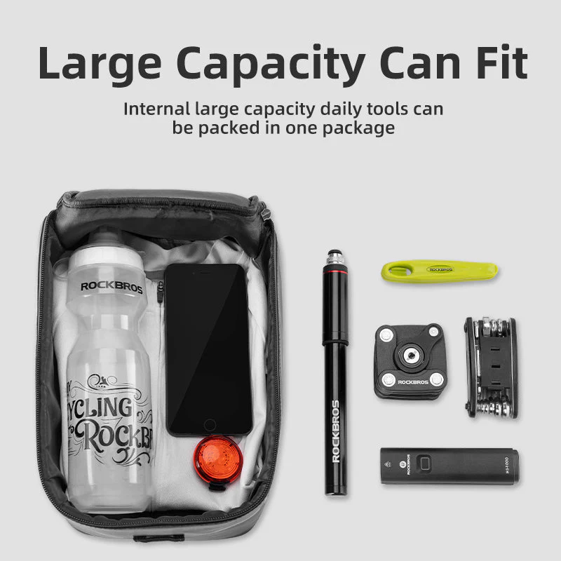 ROCKBROS Deluxe Bicycle Rear Rack Bag - Image 8
