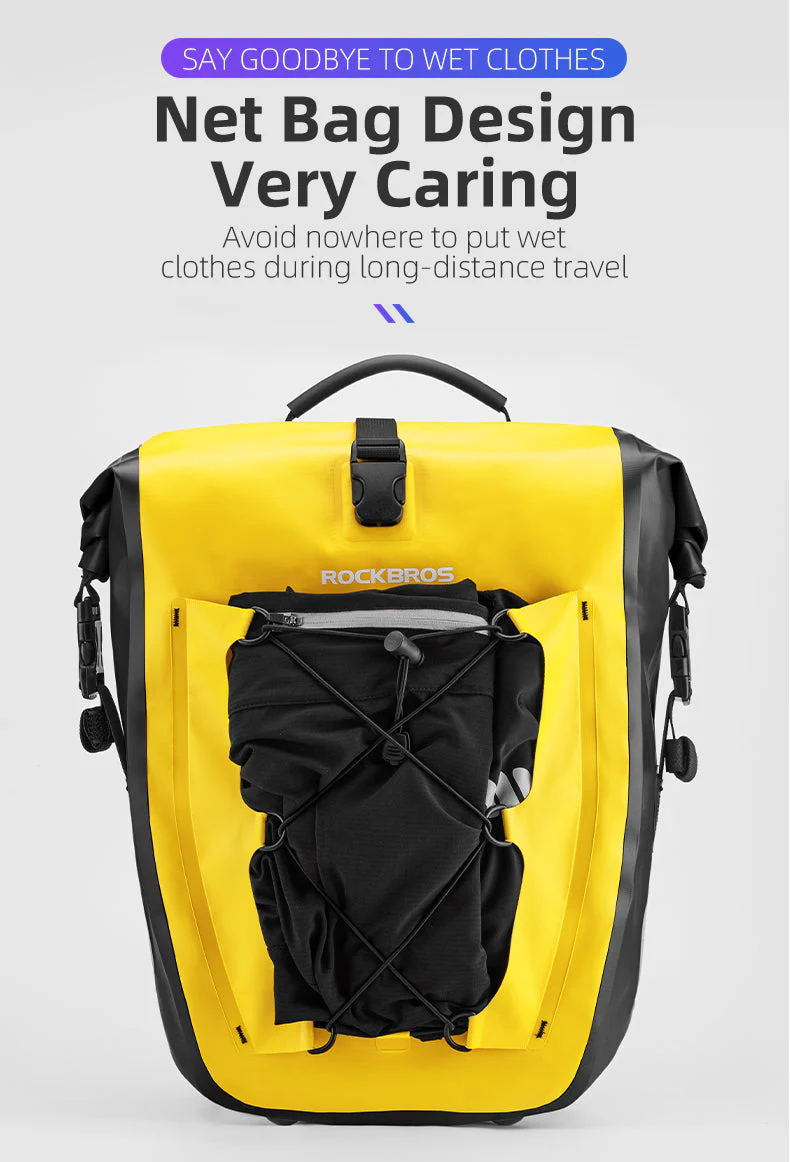 ROCKBROS Deluxe Large Capacity Bicycle Saddlebag in Various Colours - Image 12