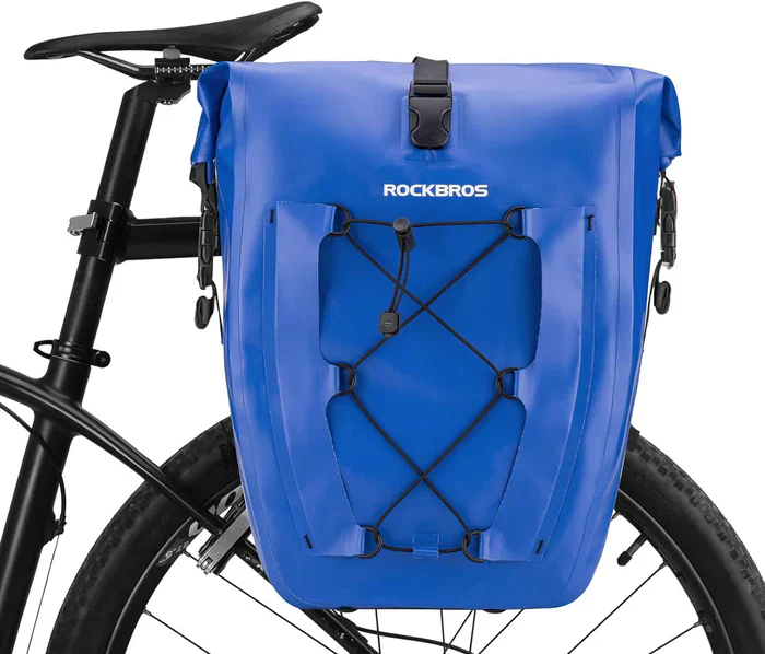 ROCKBROS Deluxe Large Capacity Bicycle Saddlebag in Various Colours - Image 17