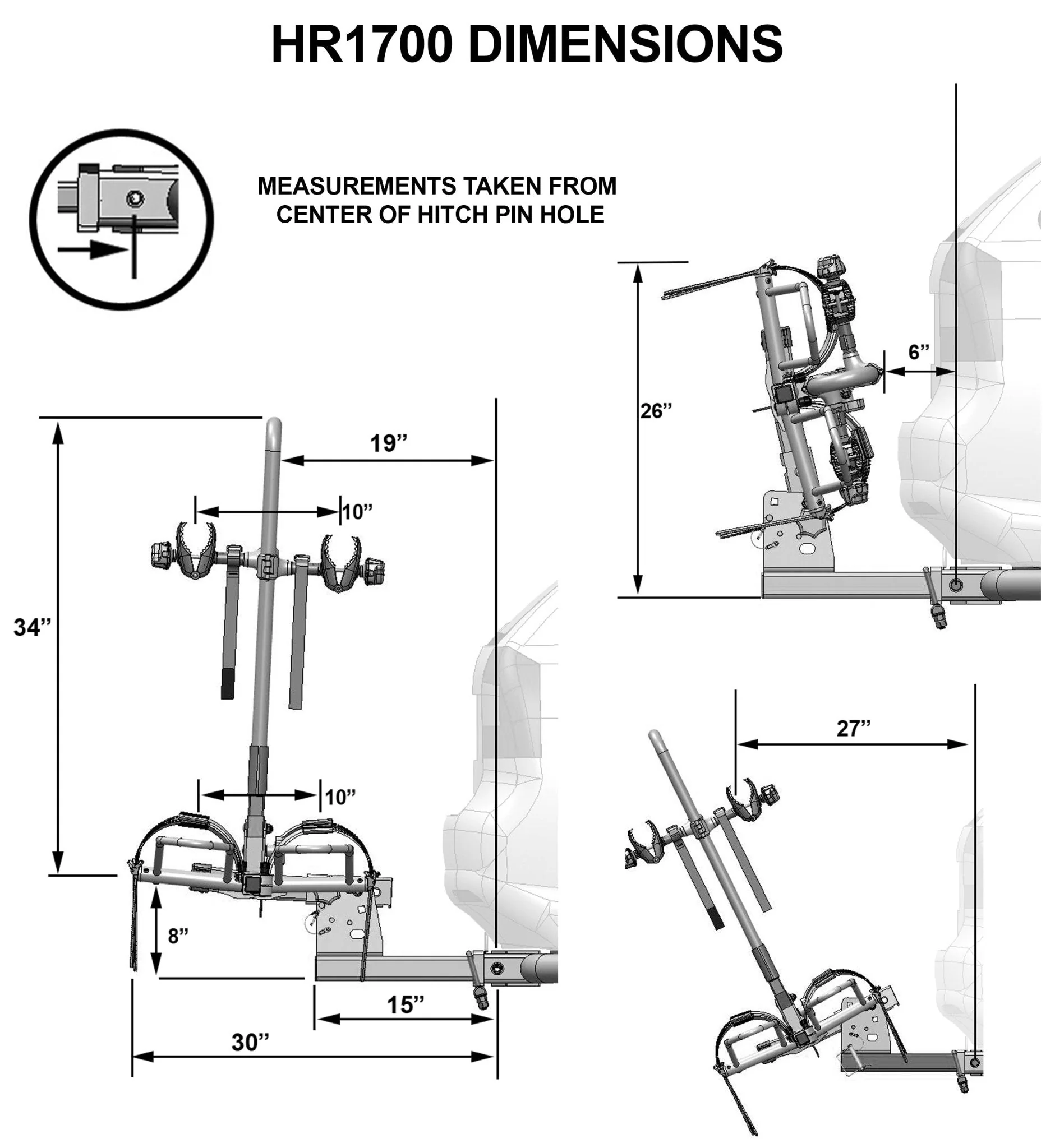 RV Rider E-Bike Rack - Image 12